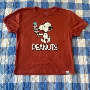 Snoopy Peanuts Women’s Baby Tee